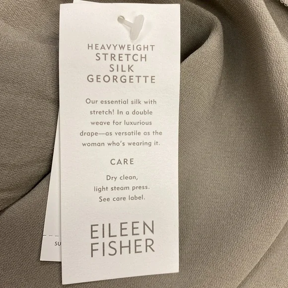 New! Eileen Fisher Silk Blend Dancer Skirt - Picture 6 of 6